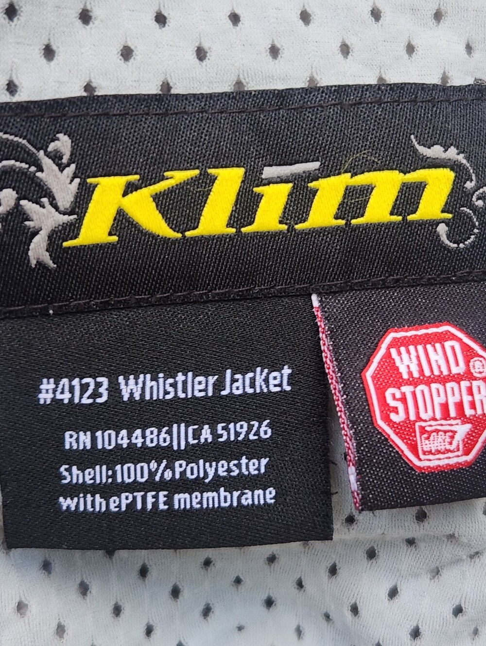KLIM Womens Whistler Jacket Medium Black Wind Stopper Soft Shell Water Resistant - Picture 2 of 15
